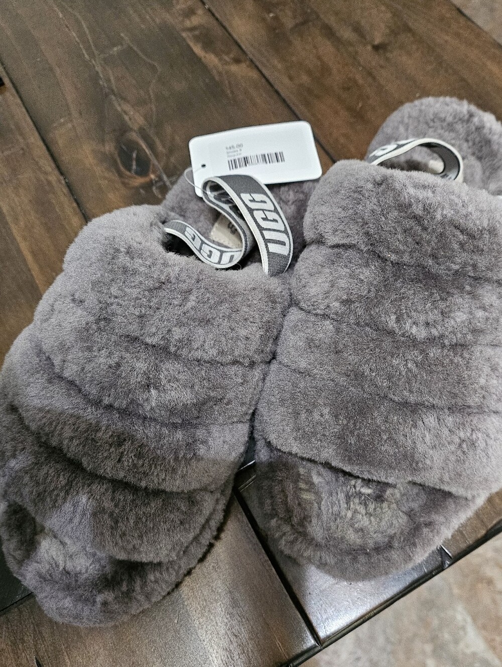 UGG Charcoal Fluff Yeah